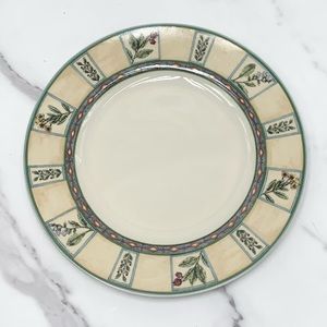 Interiors Genuine Stonewear - dinner plate.